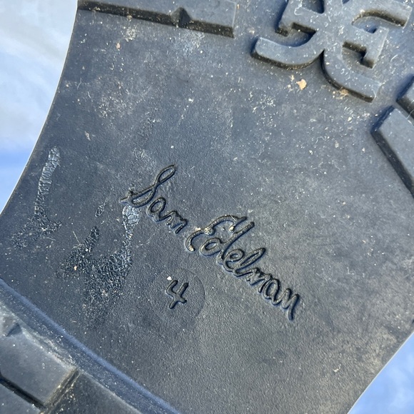 Sam Edelman Black Woman’s lace-Up Boots - Picture 9 of 9